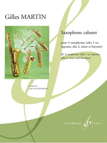 Saxophone cabaret Visuel